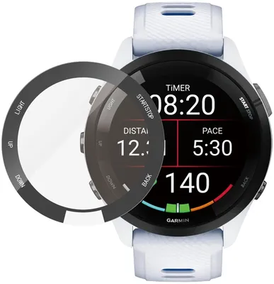 Produktbild von PanzerGlass ® Displayschutz Garmin Forerunner 267, Garmin, Garmin - Forerunner 265, Trockene Anwendung, Kratzresistent, Schockresistent, Antibakteriell, Transparent, 1 Stück(e)