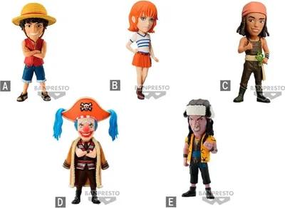Obrázok produktu pre Banpresto One Piece Worldwide Collectible Netflix Figure Vol1 7 Cm Multicoloured Multicoloured One Size