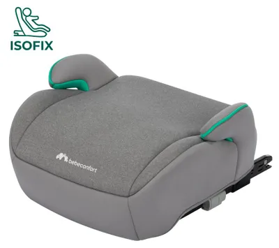 Obrázok produktu pre Bebeconfort Manga i-Fix podsedák, podsedák ISOFIX, ľahký podsedák do auta, od 6 do 12 rokov, 22-36 kg, 125-150 cm, tónovaná sivá