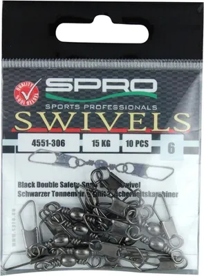 Produktbild von Spro Double Safety-Snap Swivel #18