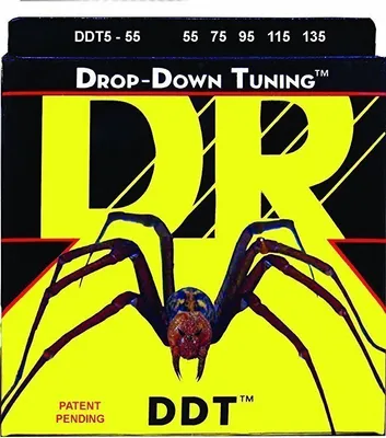 Immagine prodotto di DR Strings DDT5-55 Corde per basso a 5 corde