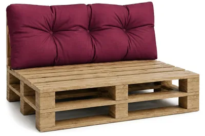 Produktbild von Palettenkissen Outdoor Rückenkissen 120x40 cm für Palettenmöbel Bordeaux