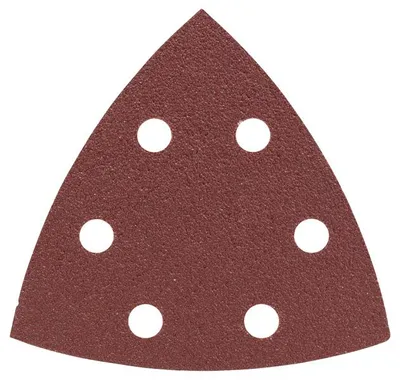 Produktbild von Schleifblatt-Set für Deltaschleifer, 93 mm, 80, 6 Löcher, 25er-Pack