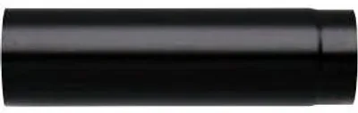 Image de SAVE Fumisteria Plus NNO1201, Conduit de cheminée droit, Noir, Porcelaine, Acier, 12 cm, 500 mm, 1.2 mm