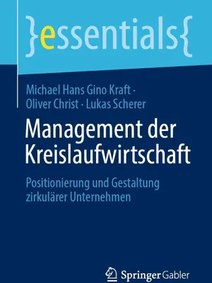 Produktbild von Management der Kreislaufwirtschaft