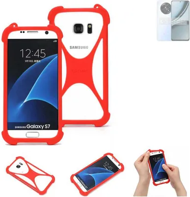 Produktbild von K-S-Trade Handy-Hülle kompatibel mit Realme Narzo 70 5G Schutz-Hülle Bumper Silikon Schutz Hülle Cover Case Silikoncase Silikonbumper TPU Softcase