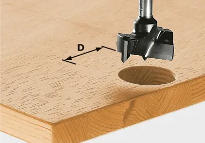 Immagine prodotto di Festool HW S8 D35 Trapano per montaggio 35 x 54,5 x 8 mm ( 491077 ) per frese OF 900, OF 1000, OF 1010, OF 1010 R, OF 1400, OF 2000, OF 2200