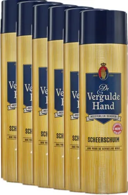 Produktbild von Vergulde Hand Rasierschaum - Vorteilspackung 6 x 250 ml