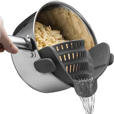 Immagine prodotto di Colino da cucina pieghevole in silicone: versatile e pratico