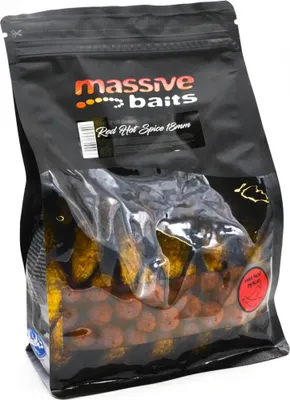 Zdjęcie produktu dla Kulki Massive Baits Top Shelf Red Hot Spice 18Mm 1Kg