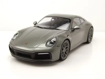 Produktbild von Porsche 911 Carrera 4S 2019 dunkelgrün metallic Modellauto 1:18 Minichamps