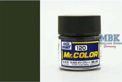 Image de GUNZE GSC120 Vert olive (10 ml) Mat satiné
