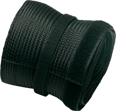 Obrázek produktu pro PureMounts® - Kabelová trubka PM-ZCCS-SOCKS-85B Polyester 1,80 m černá, roztažitelná až do 85 mm