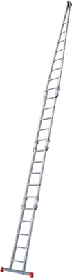 Produktbild von Siedra Glasreinigerleiter 157 mit 13 Sprossen - 8x Sprossen Oberteil und 5x Sprossen Unterteil