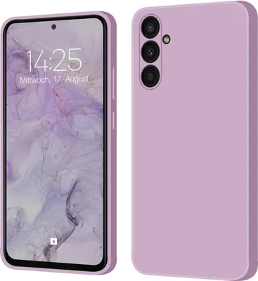 Produktbild von Hülle für Samsung Galaxy A54 5G Case Cover Bumper Silikon Softgrip Schutzhülle Farbe: Lila