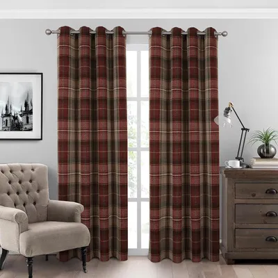 Image de Always4u : Rideau 100% transparent - Rideaux à motifs à œillets - Lot de 2 - Rideaux occultants isolants pour chambre