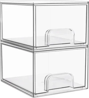 Immagine prodotto di Piccoli contenitori trasparenti in acrilico per smalti, bagno, cucina