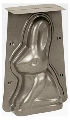 Produktbild von 3D Backform Osterhase, 18 x 26 x 8 cm, Hochwertige Antihaftbeschichtung, PFAS-frei, Ideal für Ostern