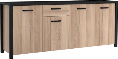 Produktbild von Furniture24 Sideboard Black Hill Blhk2421-C876 Kommode 209.5 X 86.3 X 52.3 Cm