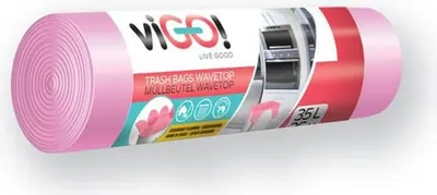 Obrázek produktu pro Vigo Sáčky Do Košů S Uchy Vigo! 35L/26Ks, S Vůní Jahoda_Extutc