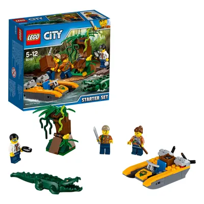 Zdjęcie produktu dla LEGO City Jungle Starter Set, Zestaw do budowania, 5 lat(a), 88 szt., 760 g