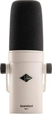 Imagen del producto de Universal Audio SD-1, micrófono de estudio, 50 - 16000 Hz, conexión por cable, XLR/USB, color blanco, alimentación por corriente continua
