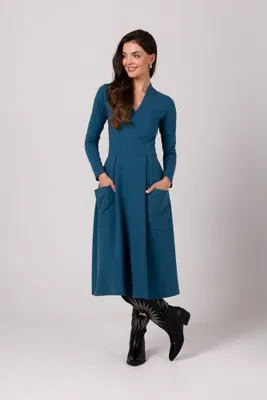 Immagine prodotto di BeWear Maxi abito donna Colgrellam B266 blu navy XL
