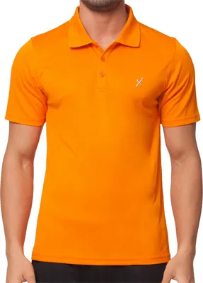 Produktbild von CFLEX Herren Sport Shirt Fitness Polo-Shirt Sportswear Collection - Orange XXL