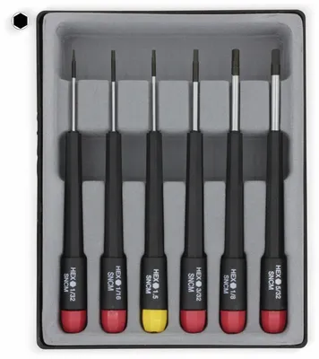 Produktbild von Donau Elektronik Electrical &amp; precision engineering Screwdriver set 6-piece Allen
