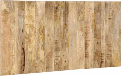 Obrázek produktu pro Čelo postele 160 cm masivní hrubé mangovníkové dřevo
