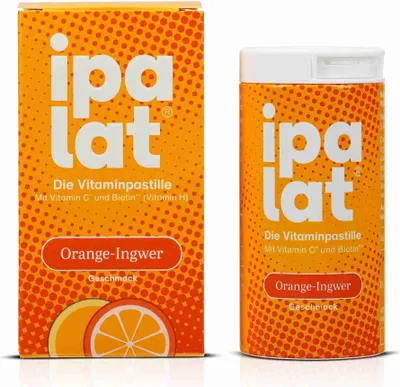Immagine prodotto di Ipalat La Pastilla Vitaminica Arancio-Zenzero 40 Capsule