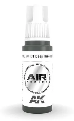 Produktbild von AK Interactive AK11893 - IJN D1 Deep Green Black 17ml - Neu
