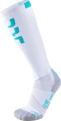 Produktbild von UYN Evo Race Skisocken Damen white/water green 39-40