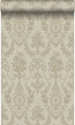 Obrázok produktu pre Origin Wallcoverings tapety ornamenty taupe 53 cm x 10,05 m