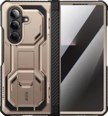Produktbild von i-Blason Armorbox GA843439159013, Cover, Samsung, Galaxy Z Fold7, 20,3 cm (8"), Gold