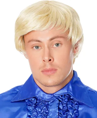 Produktbild von Rubies Perücke Blond Seitenscheitel für Männer
