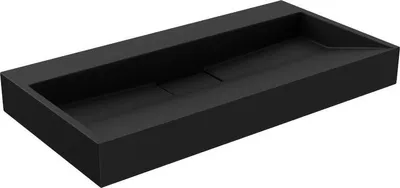 Immagine prodotto di Mexen Ava lavabo da appoggio in conglomerato B/O 90 x 46 cm, nero - 23019070