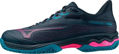 Produktbild von Mizuno Wave Exceed Light 2 Padel - midnight navy/fuchsia purple/enamel blue, Größe:5