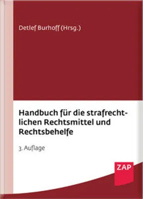 Immagine prodotto di Handbuch für die strafrechtlichen Rechtsmittel und Rechtsbehelfe