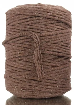 Produktbild von Braune Baumwoll-Gartenschnur zum Tomatenbinden, 100m, 3mm