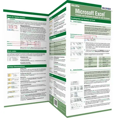 Produktbild von Microsoft Excel – Formeln und Funktionen kompakt für alle Versionen