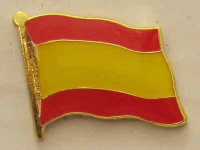 Produktbild von Pin Anstecker Flagge Fahne Spanien ohne Wappen