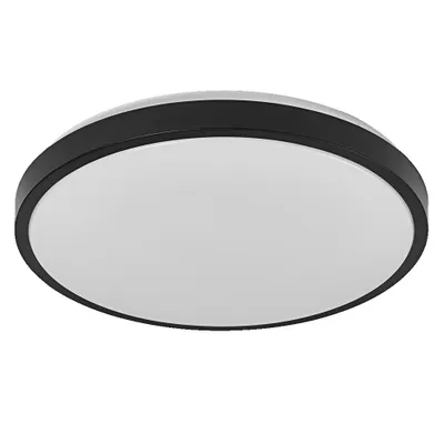 Produktbild von Ledvance LED Wand- & Deckenleuchte Orbis London Schwarz Ø48cm 36W 4700lm warmweiß 3000K 120°
