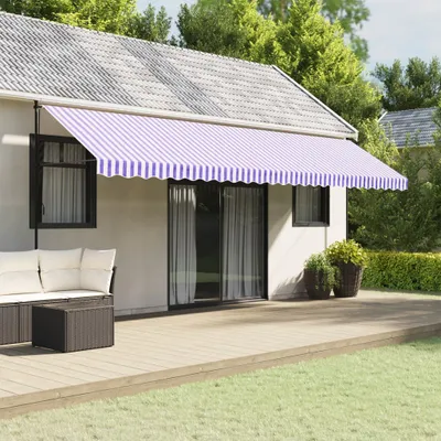 Obrázek produktu pro Maison Exclusive – Markýza, modro-bílá, pruhovaná, 600 cm
