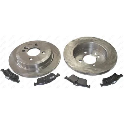 Produktbild von Mapco Bremsscheiben+Bremsbelaege (Bremsensatz) Hinterachse MINI MINI Cabriolet (R52),MINI (R50,R53)