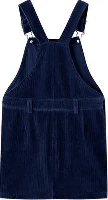 Productafbeelding van vidaXL Kinderjurk met schort, marineblauw, maat 104