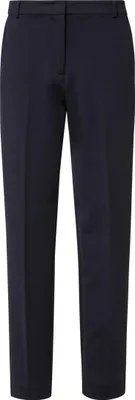Produktbild von Comma Hose Blau Größe 38 Slim Fit Mid-Rise Ankle-Länge mit elastischen Eigenschaften