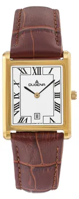 Immagine prodotto di Dugena 4461119 Orologio Quadra Classica Marrone/Dorato