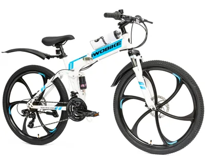 Produktbild von Mountainbike Klapprad 26 Zoll IwoBike VeloniX Fully MTB Shimano Schaltung Alufelgen Herren Damen