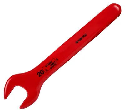 Produktbild von WETEC Einmaulschlüssel, DIN 7446, Schlüsselweite 20 mm, 1.000 V